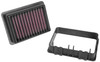 K&N 2017-2019 KTM 125 Duke 125 / KTM 250 Duke 249 / KTM 390 Duke 373 Replacement Drop-In Air Filter product photo