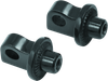 Kuryakyn Harley-Davidson Splined Peg Adapter Male Mount Black product photo