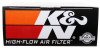 K&N Textured Black Replacement Air Filter product photo