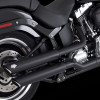 Vance & Hines Harley Davidson Softail 07-17 Fatboy Twin Slash Chrome Slip-On Exhaust