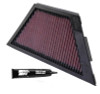 K&N Kawasaki ZX1rR Ninja/ZZR1400/1400GTR/ZX14R 11.25in O/S L x 4.75in O/S W Replacement Air Filter