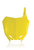 Acerbis 08-18 Suzuki RMZ250/ RMZ450 Front Number Plate - 02 RM Yellow