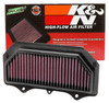 K&N 2011-2015 Suzuki GSXR600/GSXR750 Replacement Air Filter product photo