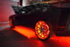 Oracle LED Illuminated Wheel Rings - Double LED - Red SEE WARRANTY