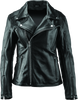 River Road Ironclad Classic Leather Jacket Black Womens - Medium