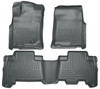 Husky Liners WeatherBeater Combo Floor Liners, Black for 2010-2012 Toyota 4Runner/Lexus GX460 - Part #98571