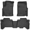 Husky Liners WeatherBeater Combo Floor Liners, Black for 2010-2012 Toyota 4Runner/Lexus GX460 - Part #98571