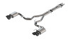 Borla 2024-2025 Ford Mustang Dark Horse 5.0L V8 w/Active Exhaust S-Type Cat-Back Exhaust System - BC Tips