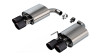 Borla 2024-2025 Ford Mustang GT 5.0L V8 w/ Active Exhaust S-Type Axle-Back Exhaust System - Carbon Fiber