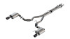 Borla 2024-2025 Ford Mustang GT 5.0L V8 w/o Active Exhaust S-Type Cat-Back Exhaust System - Carbon Fiber