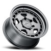fifteen52 Turbomac HD Classic Grey Wheel 17x8.5 | 5x127 BC (5x5) | +0 Offset - fits Jeep Wrangler JL 2018-2026, Jeep Wrangler JK 2007-2018, Jeep Gladiator JT 2020-2026, Jeep Commander 2006-2010, Chevrolet C/K1500 2WD 1967-1998, and 7 more