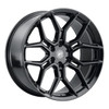 Forgestar X12 Gloss Black Wheel 22x10 | 6x139.7BC - GM / RAM | +30 Offset | 6.7 Backspacing - F03120084P30 for Chevrolet Silverado 1500 2019-2024, GMC Sierra 1500 2019-2024, Cadillac Escalade 2019-2024, GMC Yukon 2019-2024, Chevrolet Tahoe 2019-2024, Chevrolet Suburban 2019-2024, Ram 1500 / Rebel 2019-2024, Ram TRX 2021-2024