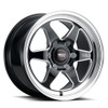 Weld Racing Ventura 6 Drag Gloss Black Wheel 20x5 | 6x135 BC | -19 Offset | 2.00 Backspacing - fits Ford F-150 2004-2026, Ford F-150 Raptor 2010-2026, Ford Expedition 2003-2026, Lincoln Navigator 2003-2026, Lincoln Mark LT 2006-2014