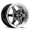 Weld Racing Ventura 6 Drag Gloss Black Wheel 17x7 | 6x139.7 BC (6x5.5) | +0 Offset | 4.00 Backspacing - fits Chevrolet Silverado 1500 1999-2026, GMC Sierra 1500 1999-2026, Chevrolet Tahoe 1992-2026, Chevrolet Suburban 1992-2026, GMC Yukon 1992-2026, and 25 more