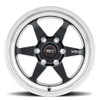 WELD Ventura 6 Drag Gloss Black Racing Wheel with Milled Spokes 20x10 | 6x139.7 BC (6x5.5) | +38 Offset | 7.00 Backspacing - S15600084P38 for 1999, 2000, 2001, 2002, 2003, 2004, 2005, 2006, 2007, 2008, 2009, 2010, 2011, 2012, 2013, 2014, 2015, 2016, 2017, 2018, 2019, 2020, 2021 Chevrolet Silverado 1500, GMC Sierra 1500.