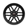 WELD Laguna 6 Drag Gloss Black Racing Wheel with Milled Spokes 17x7 | 6x139.7 BC (6x5.5) | +0 Offset | 4.00 Backspacing - S15377084P00 for 1999, 2000, 2001, 2002, 2003, 2004, 2005, 2006, 2007, 2008, 2009, 2010, 2011, 2012, 2013, 2014, 2015, 2016, 2017, 2018, 2019, 2020, 2021, 2022, 2023, 2024 Chevrolet Silverado 1500, GMC Sierra 1500.