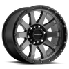 Raceline 934G Clutch Gunmetal Wheel 17x9 | 8x170 BC | -12 Offset - fits Ford F-250 Super Duty 1999-2026, Ford F-350 Super Duty SRW 1999-2026, Ford Excursion 2000-2005