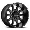 Raceline 930B Shift Satin Black Wheel 18x9 | 8x170 BC | -12 Offset - fits Ford F-250 Super Duty 1999-2026, Ford F-350 Super Duty SRW 1999-2026, Ford Excursion 2000-2005