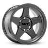 Mickey Thompson Open 5 Black Wheel - 17X9 5X5 / 5x127 BP 4.53in BS -12 Offset 71.6mm Bore