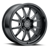 Method Raised MR802 20x9 / 6x135 BP / 12mm Offset / 87mm Bore - Double Black Milled Wheel