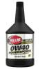 Red Line 0W40 Motor Oil Quart (For Four-Stroke Dirt Bikes/ATVs/Powersports Applications) - Case of 12
