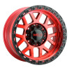 Weld Off-Road W133 20X10 Cinch 5X139.7 5X150 ET-18 BS4.75 Candy Red / Satin Black Ring 110.2 Wheel | 2007-2021 Toyota Tundra | 1994-2019 Ram 1500 (Classic) | Jeep CJ | 1966-1996 Bronco | W13300070475