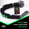 Rhino USA 12-Inch Synthetic Soft Shackle Gray recovery gear product photo
