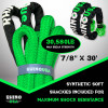 Rhino USA 7/8In X 30Ft Kinetic Rope Recovery Kit Green recovery gear product photo