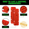 Rhino USA Recovery Traction Boards Pair Red recovery gear product photo