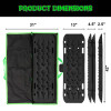 Rhino USA Recovery Traction Boards Pair Black recovery gear product photo