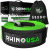 Rhino USA Recovery Tow Strap 4In x 30Ft Green recovery gear product photo