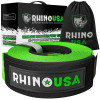 Rhino USA Recovery Tow Strap 3In x 30Ft Green recovery gear product photo