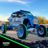 Rhino USA UTV Wheel Chock Tie-Down Kit 4-Wheel Green recovery gear product photo