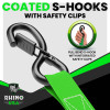 Rhino USA Medium Duty Ratchet Strap Tie-Down 4-Pack Black recovery gear product photo