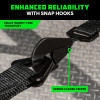 Rhino USA Heavy Duty Vehicle Tie Down Kit recovery gear product photo