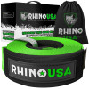 Rhino USA Recovery Tree Saver Strap 4In x 10Ft Green recovery gear product photo