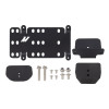 Mishimoto License Plate Relocation Kit | 2019-2024 Ram 2500/3500 | MMLP-RAM-19
