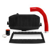 Mishimoto FMIC / TMIC Kit, Black | 2022-2026 WRX Core Red Pipes | MMTMIC-WRX-22KBKRD