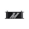 Mishimoto Oil Cooler, Black | Universal 16 Row | MMOC-16BK