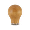 Mishimoto Shift Knob | Round Steel Core Wood - Beech | MMSK-WD-RBE