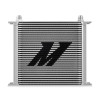 Mishimoto Oil Cooler, Silver | Universal 34 Row | MMOC-34SL