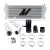 Mishimoto Intercooler, Silver | 2019-2023 Ford Ranger 2.3L EcoBoost - + Polished Pipes | MMINT-RGR-19KSLP