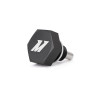 Mishimoto Drain Plug, Black | Magnetic Oil M26 x 1.5 | MMODP-M2615BK