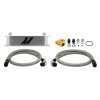 Mishimoto Oil Cooler, Silver | Universal Thermostatic 10 Row | MMOC-UT
