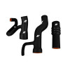 Mishimoto Hose Kit, Black | 1992-1997 Audi S4/S6 C4 Turbo | MMHOSE-C4-92TBK