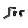 Mishimoto Intercooler, Wrinkle Black | 2013-2018 Ford Focus ST Hot Side Pipe | MMICP-FOST-13HWBK