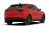Rally Armor 21-25 Ford Mustang Mach-E/GT/Rally Black UR Mud Flap w/Red Logo