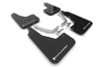 Rally Armor 22-24 Hyundai Ioniq 5 Black Mud Flap w/White Logo