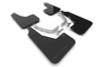 Rally Armor 22-24 Hyundai Ioniq 5 Black Mud Flap w/Metallic Black Logo