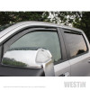 Westin Wind Deflector, Smoke | In Channel 4pc - for 2019-2026 Ram 1500 Crew Cab (TRX | RHO | Rebel) - (Excl. 2019-2024 Ram 1500 Classic) | 72-35407